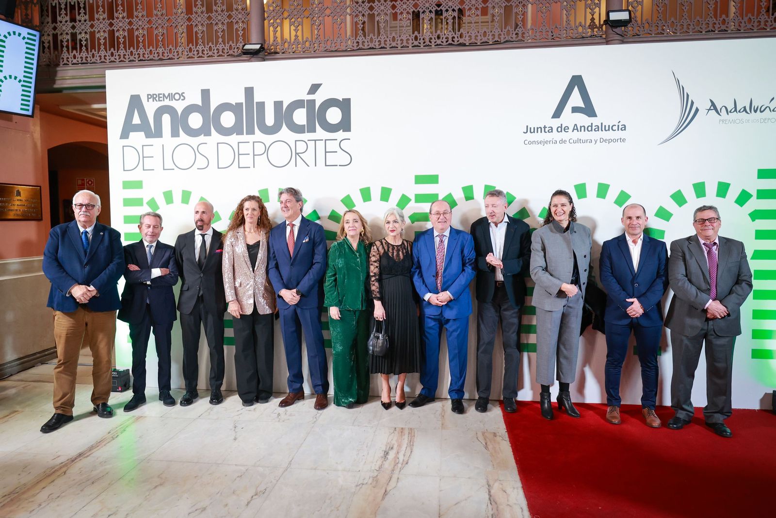 Las imágenes de la gala de entrega de los Premios Andalucía de los Deportes 2025