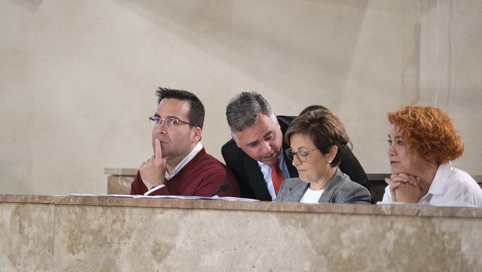 Imágenes del pleno extraordinario del Ayuntamiento de Almería