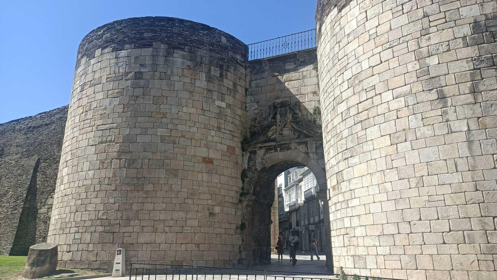 Las murallas de Lugo son el gran atractivo de la capital lucense.