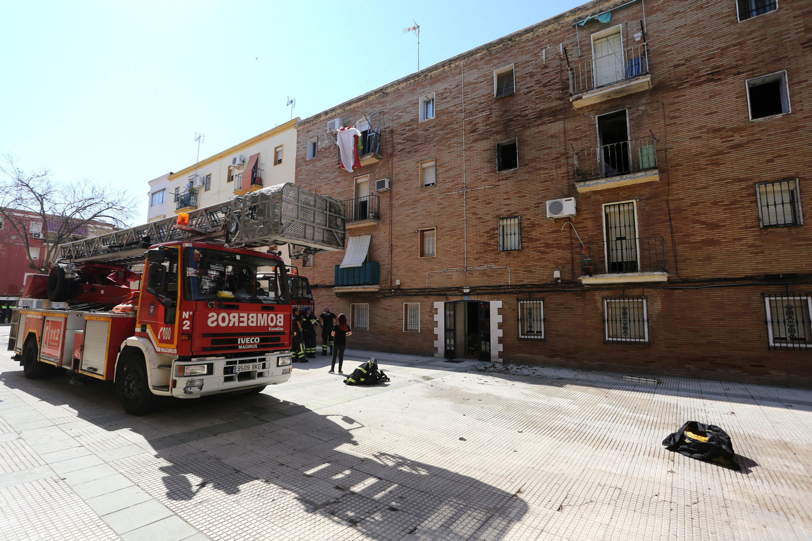 Incendio en la Calle Oregón