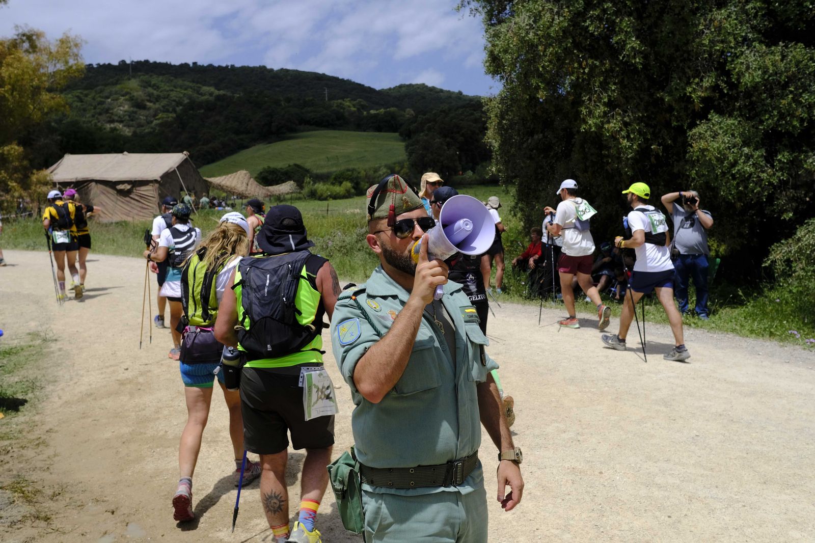 La jornada diurna de los 101, en fotos