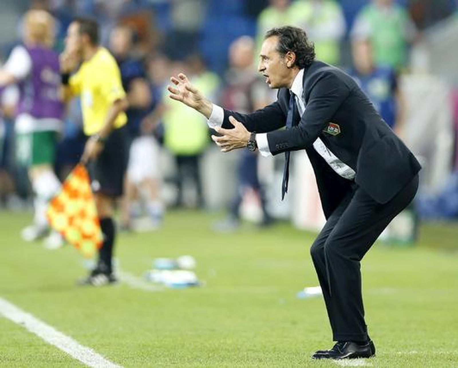 Italia vence a Irlanda con goles de Cassano y Balotelli.

Foto: EFE