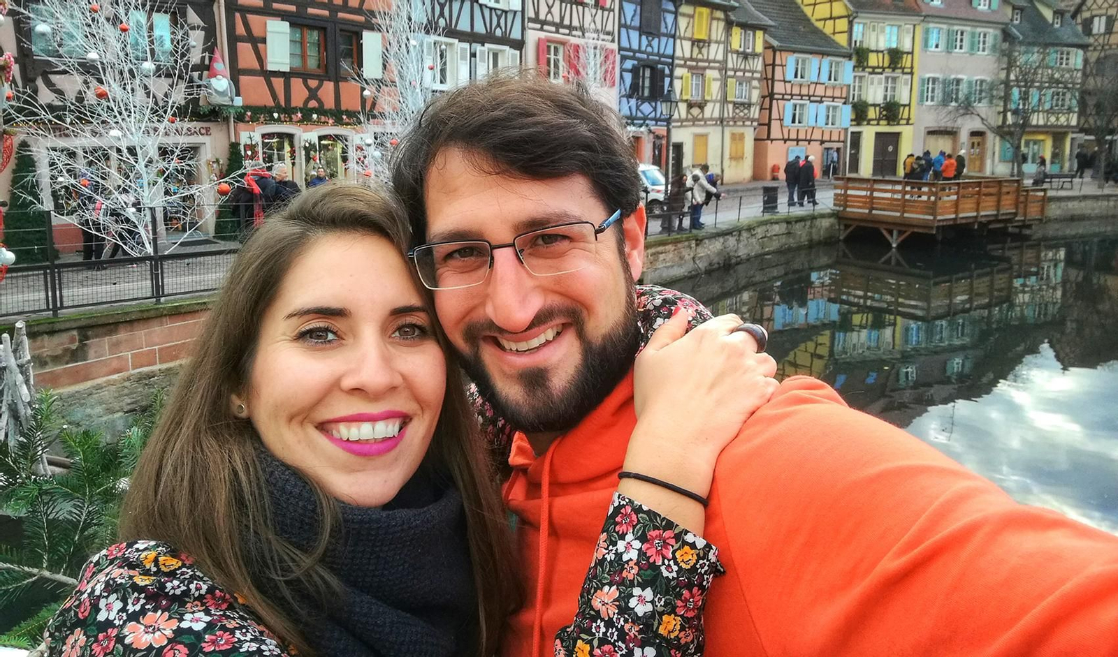 María José Morón y José Pablo García, blogueros de viaje.