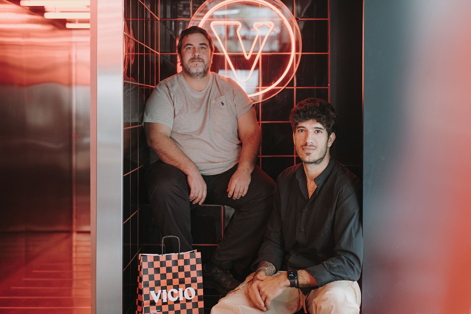 Aleix Puig y Oriol de Pablo, fundadores de Vicio