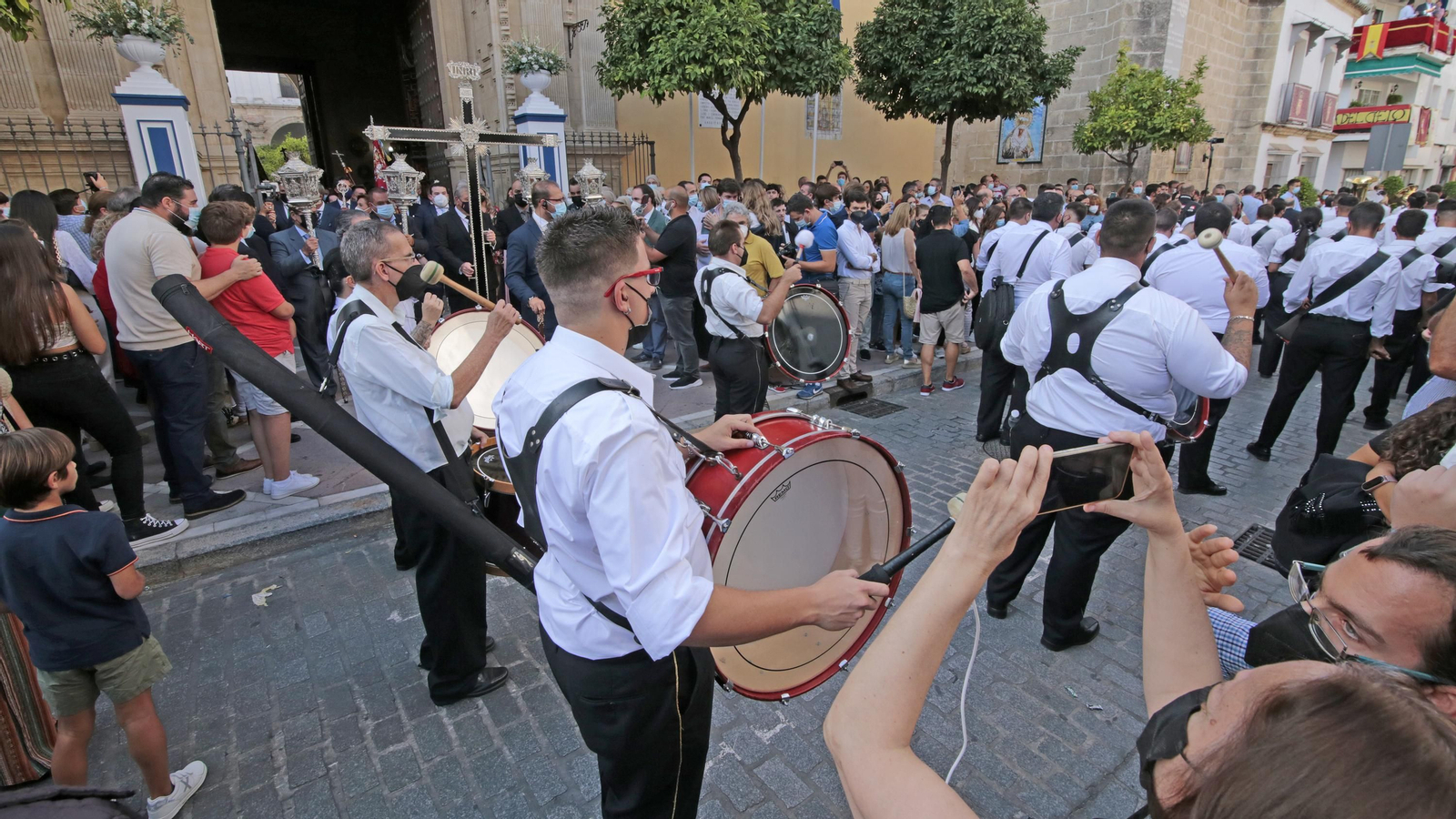 Imágenes de la procesión de la Virgen de la Merced