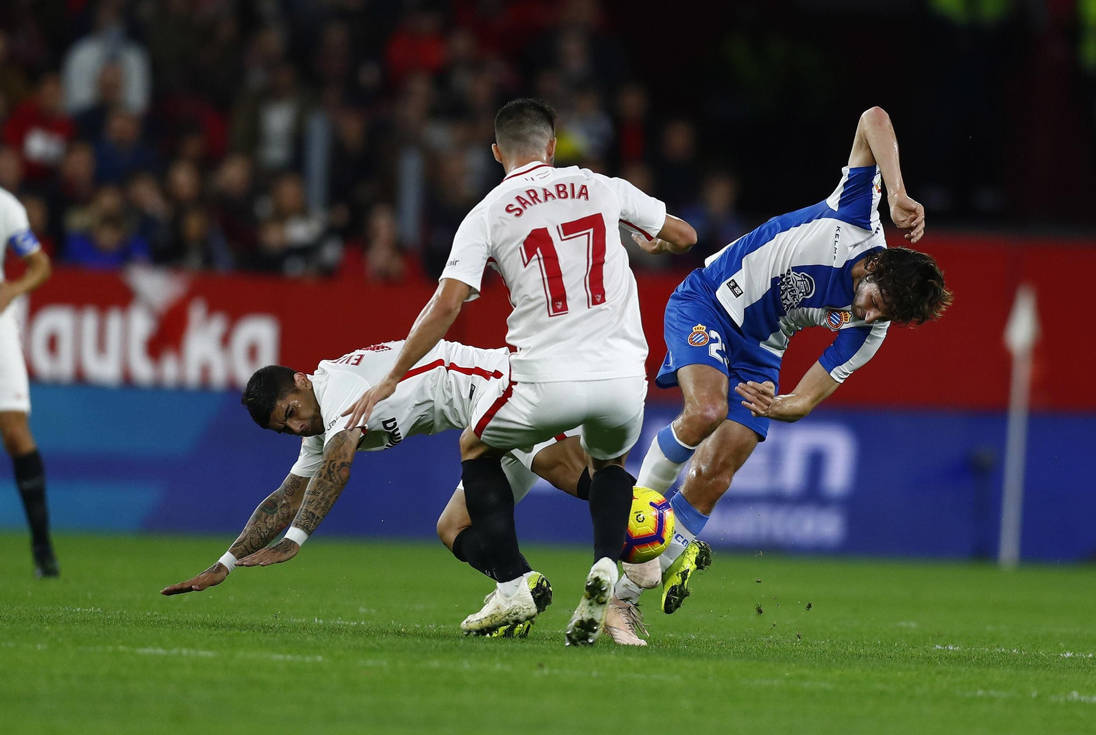 Las imágenes del Sevilla-Espanyol