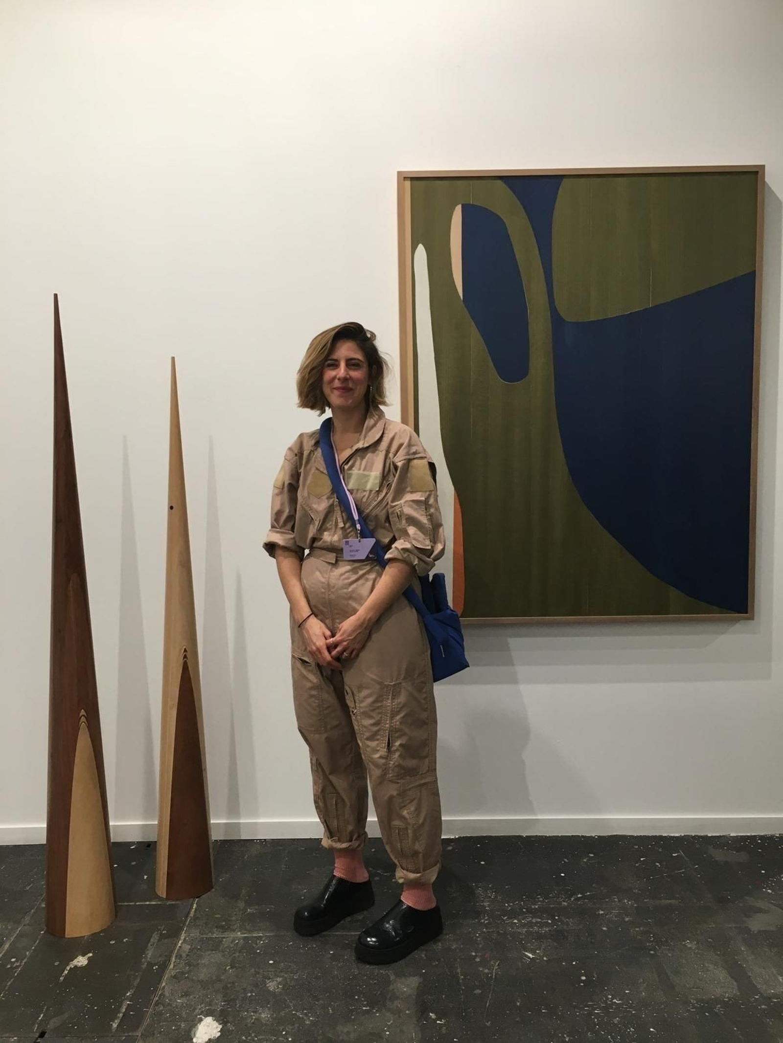 Cristina Mejías en ARCO.