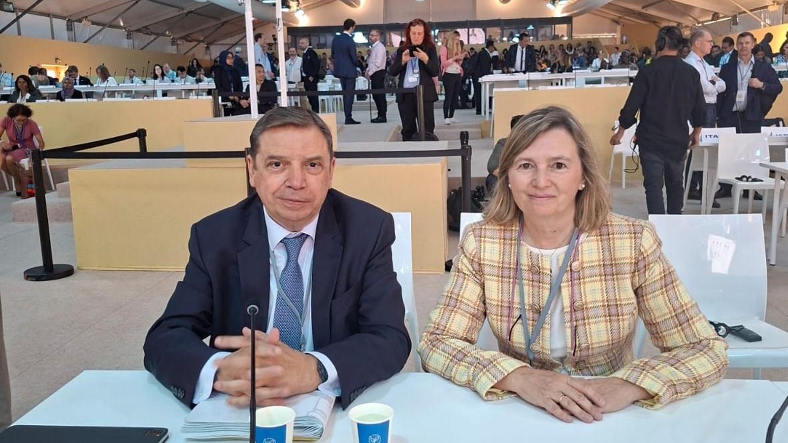 Encuentro bilateral con la ministra de Transición Ecológica, Biodiversidad, Bosques, Mar y Pesca de Francia, Agnès Pannier