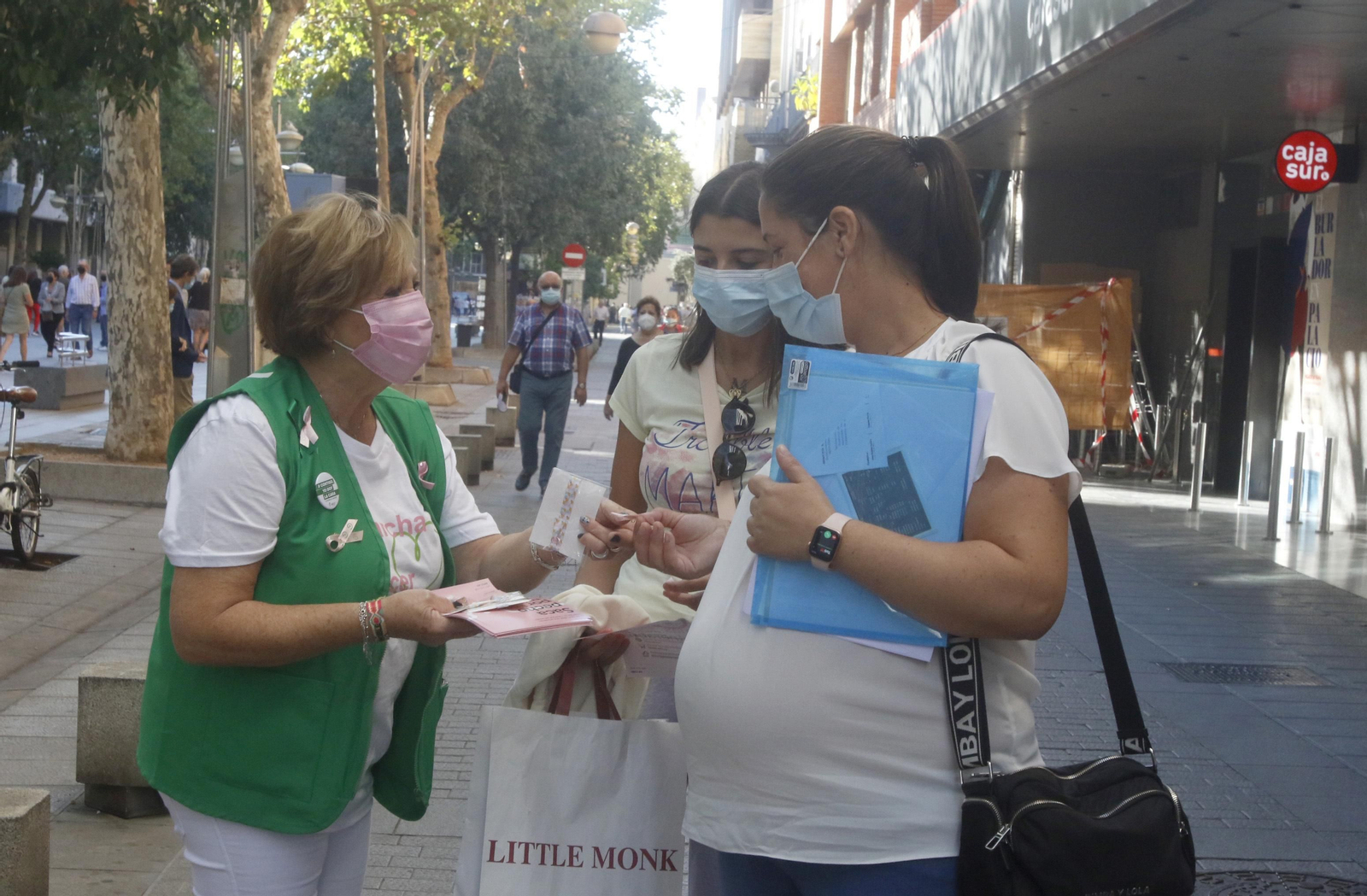 El Día Mundial de la Lucha contra el Cáncer de Mama en Córdoba, en imágenes