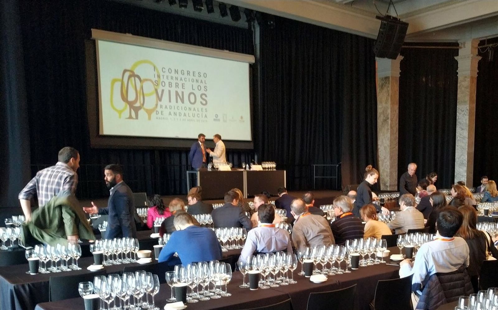 Una de las ponencias del Congreso de Vinos en Madrid.