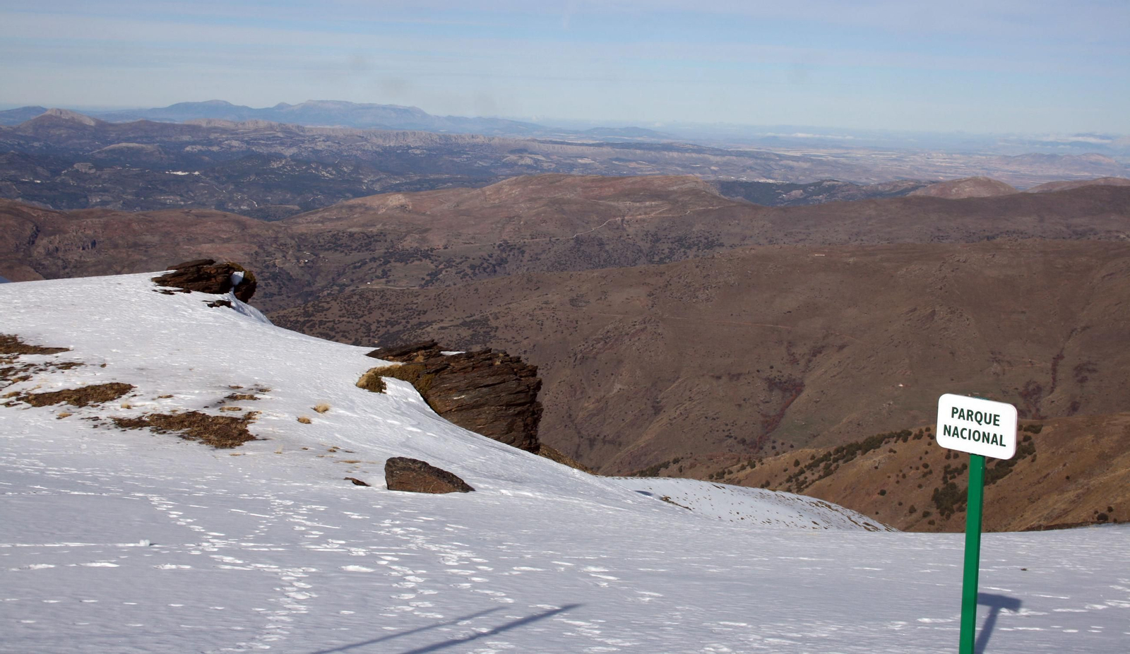 Vistas desde el Parque Natural y Nacional de Sierra Nevada
