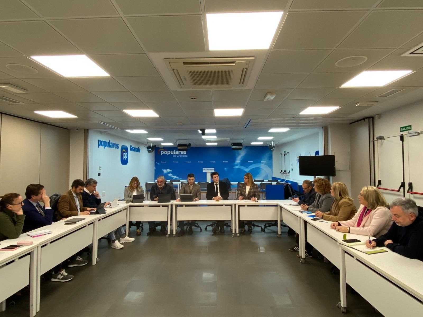 Imagen de la celebración de la Interparlamentaria del PP de Granada