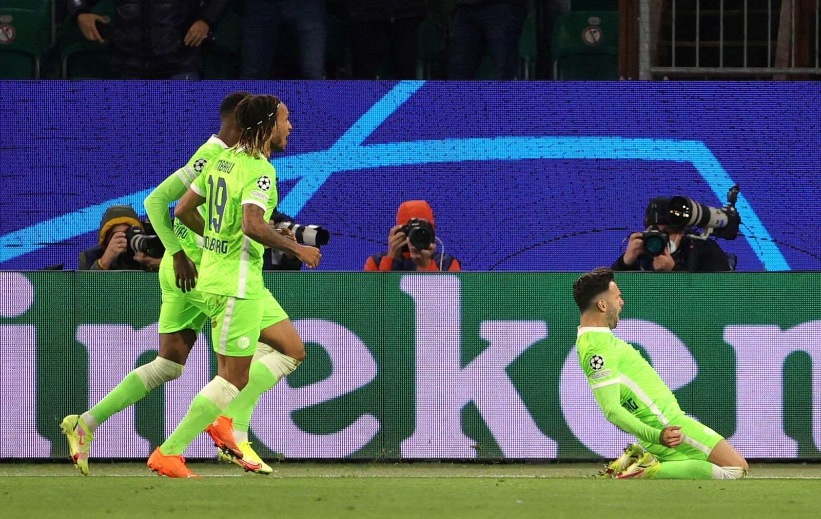 Las imágenes del Wolfsburgo-Sevilla