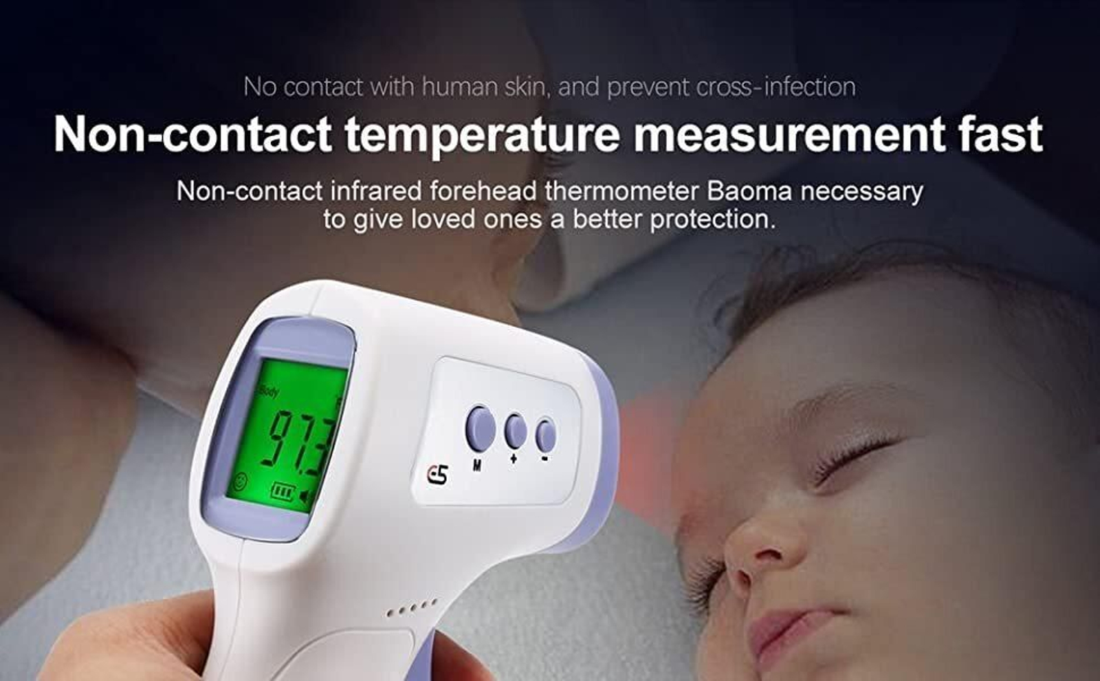 El termómetro sin contacto más vendido en Amazon por menos de 20 euros