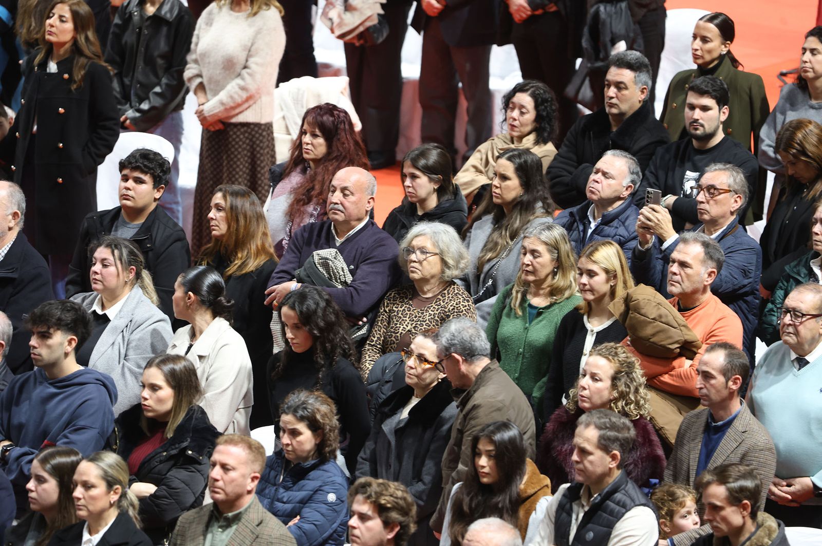 Fotografías de la misa funeral por las víctimas del accidente de tren en Adamuz