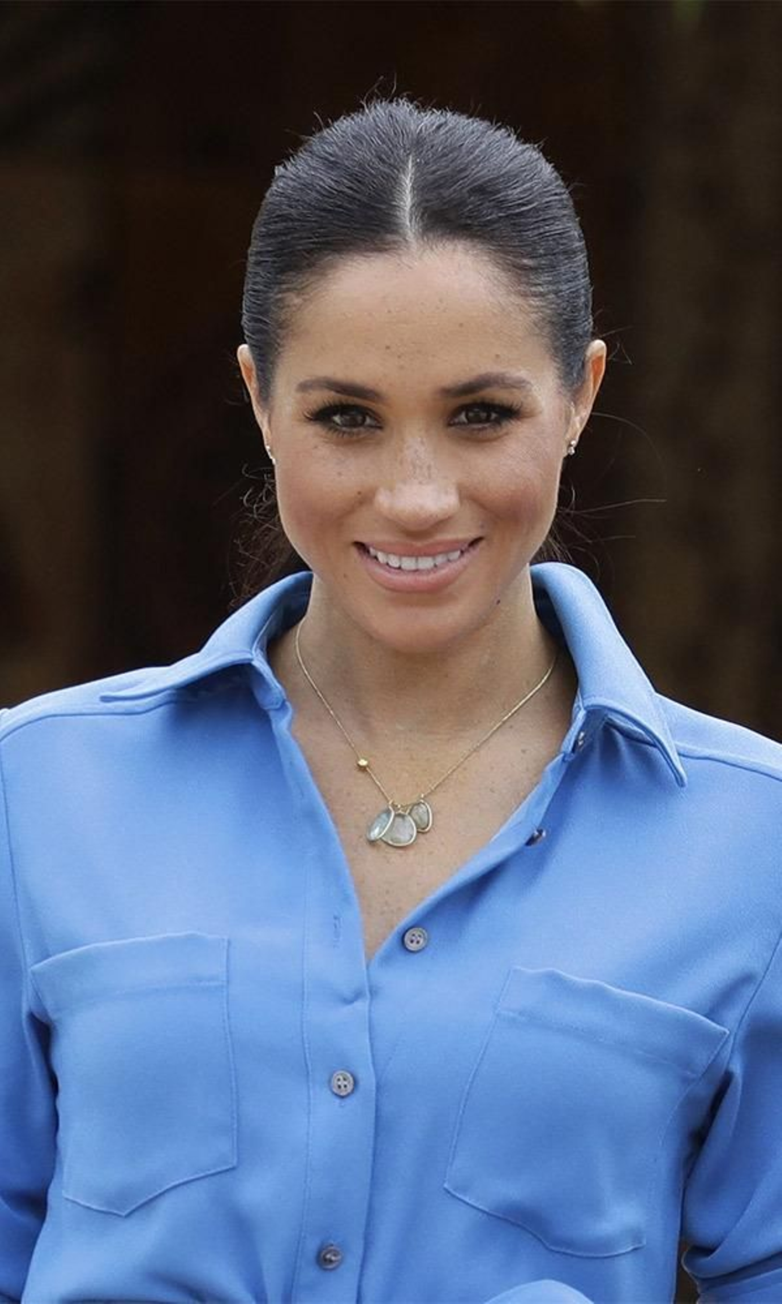 Meghan Markle, en un acto solidario en una foto de archivo. Meghan Markle, en un acto solidario en una foto de archivo.