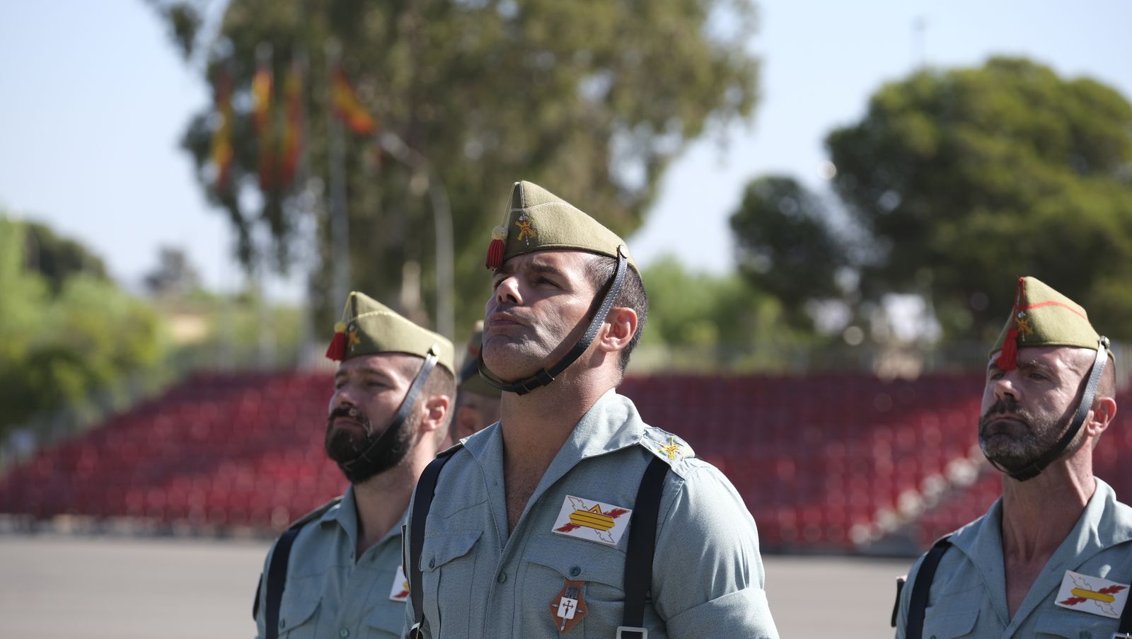 Imágenes de la visita de la Ministra de Defensa Margarita Robles a la Brigada Alfonso XIII de La Legión