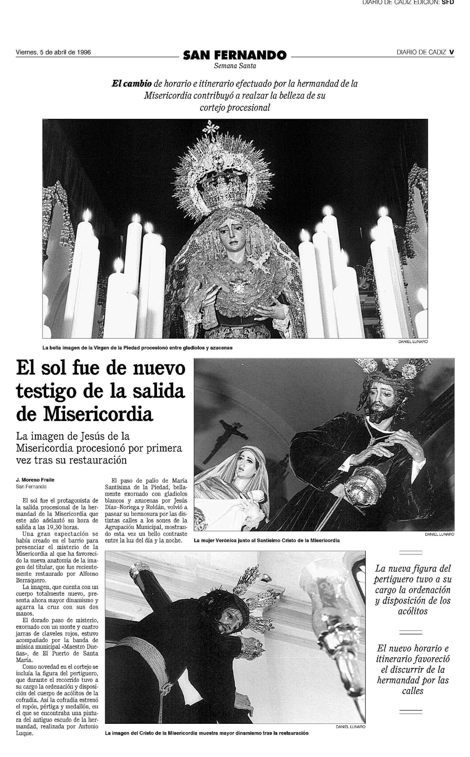 Crónica del primer Jueves Santo tras la restauración.