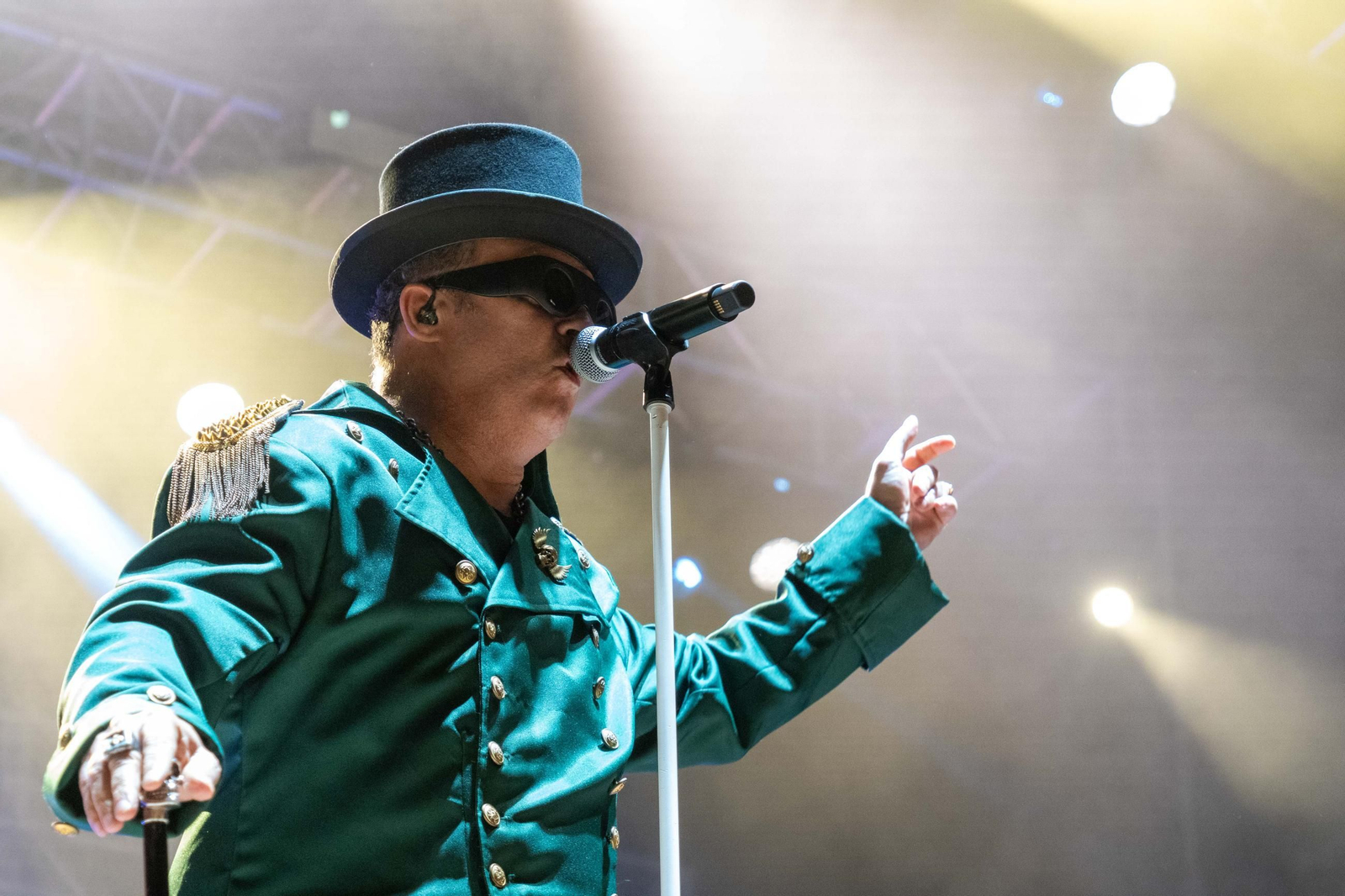 Colombinas 2025: Imágenes del concierto de Seguridad Social en las Fiestas Colombinas