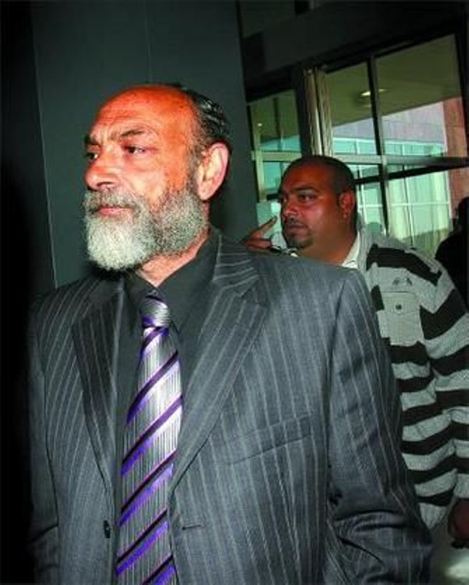 El ex presidente de FARA, a su llegada al juicio. El ex presidente de FARA, a su llegada al juicio.