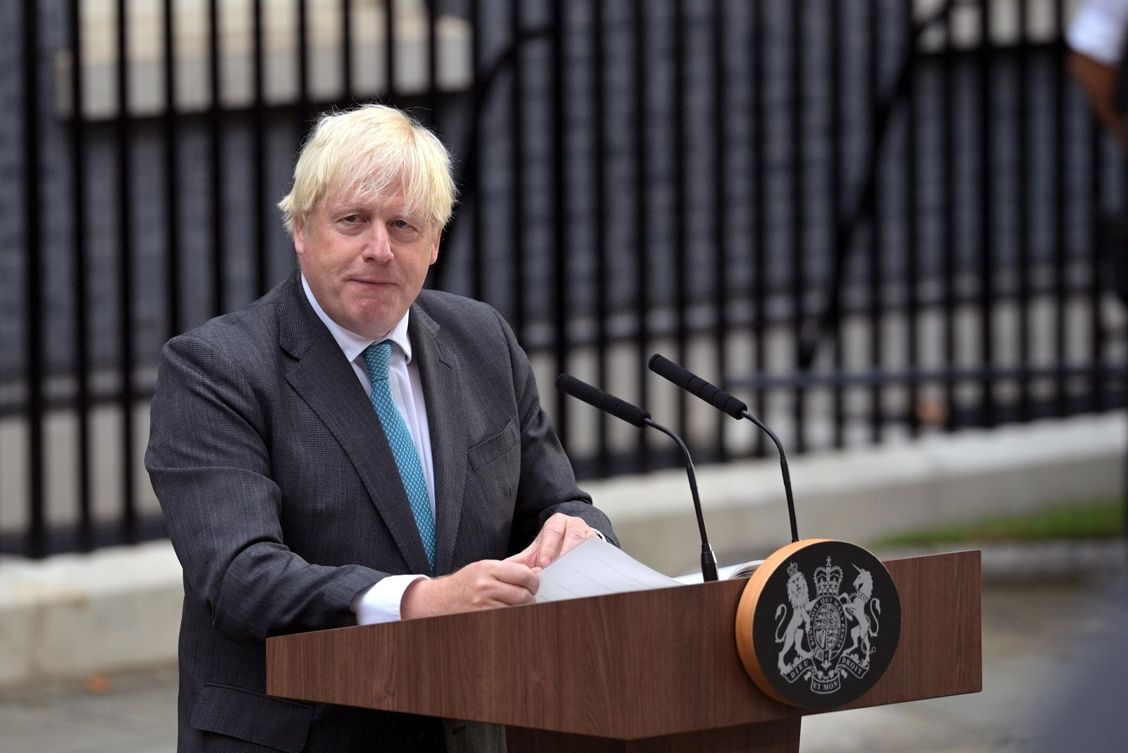 El ex primer ministro británico, Boris Johnson.