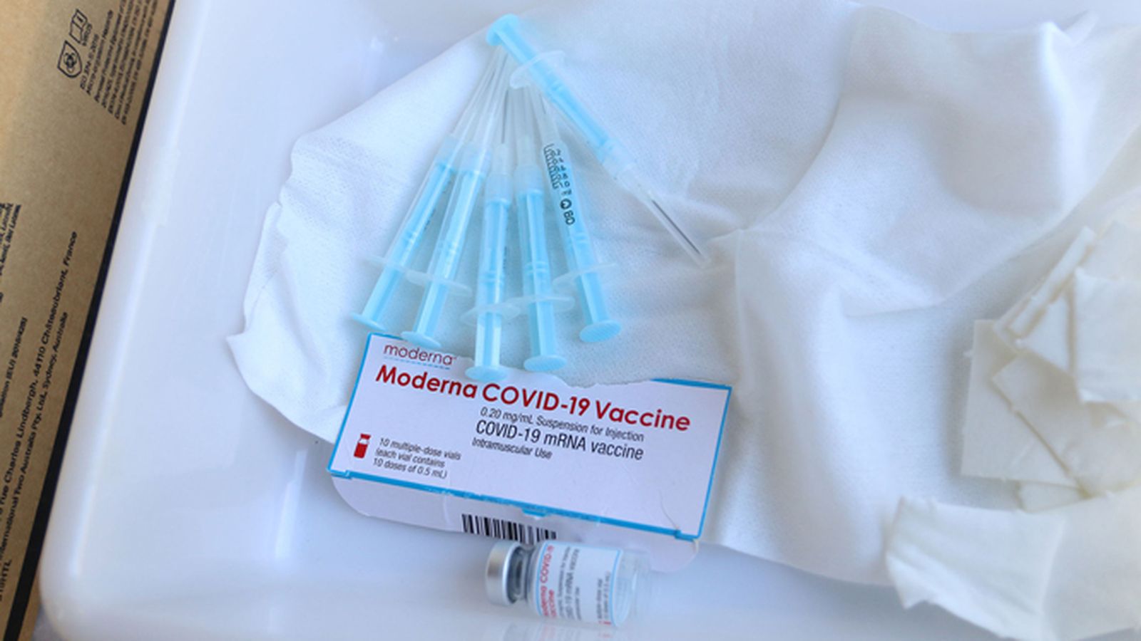 Vacuna de Moderna contra el Covid-19.