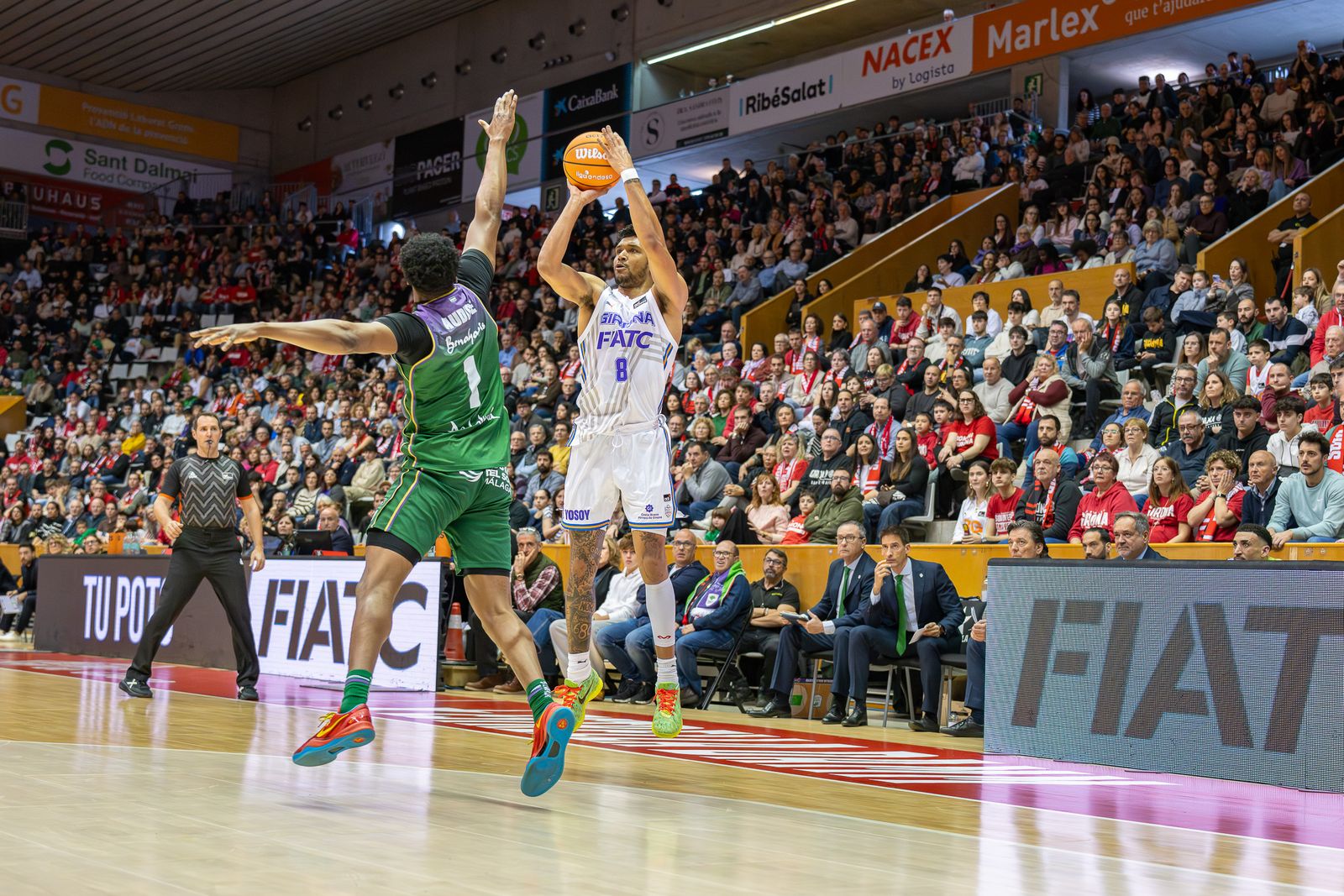 Bàsquet Girona-Unicaja, en fotos