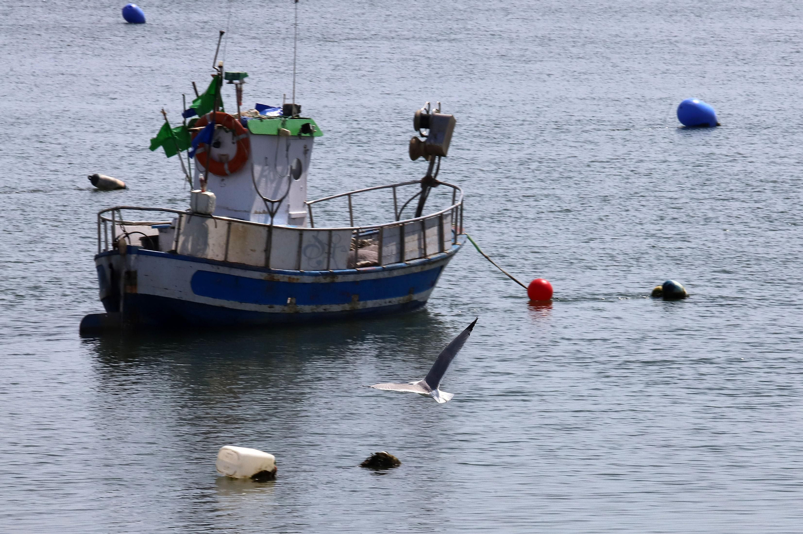 Imágenes del confinamiento en Punta Umbría