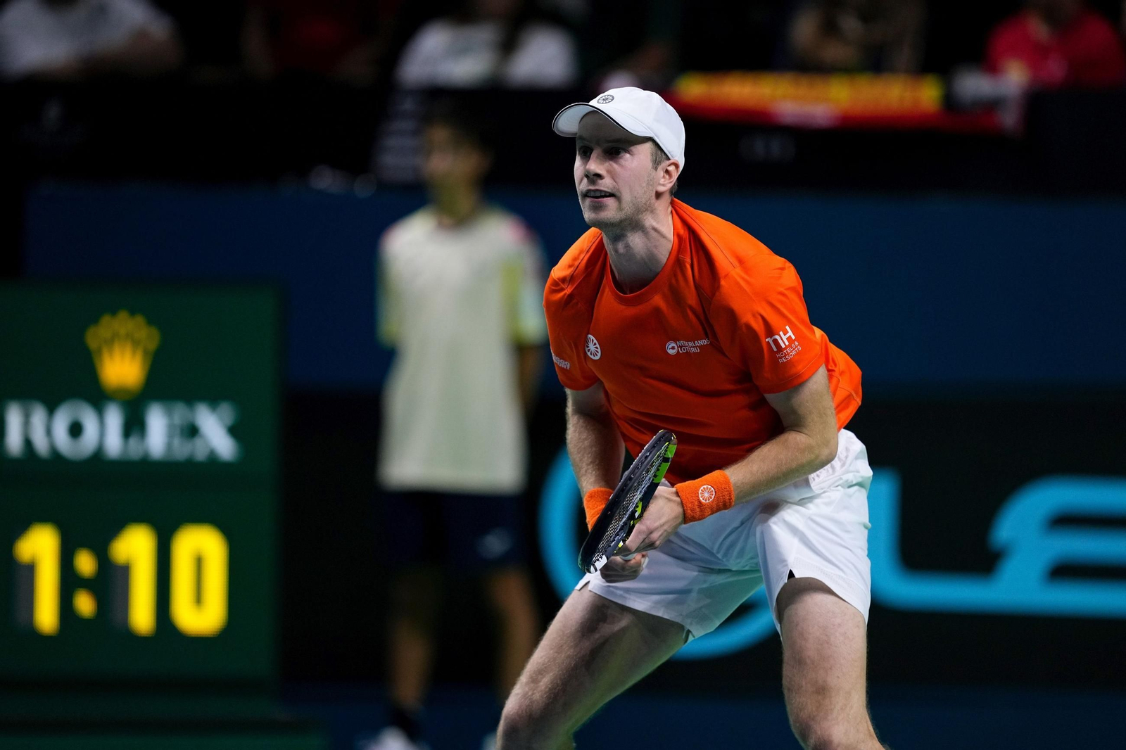 Las fotos de la derrota de España en el dobles ante Países Bajos