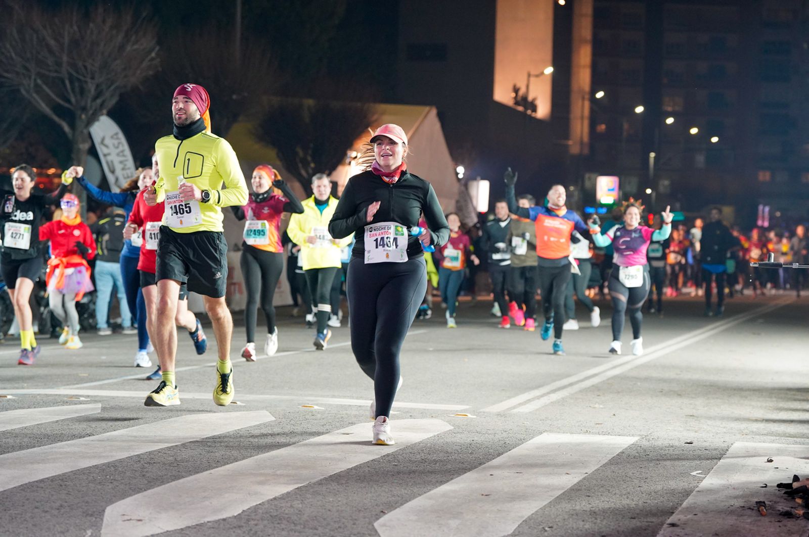 En imágenes: búscate en tu llegada a meta de la Carrera de San Antón 2026 (1)