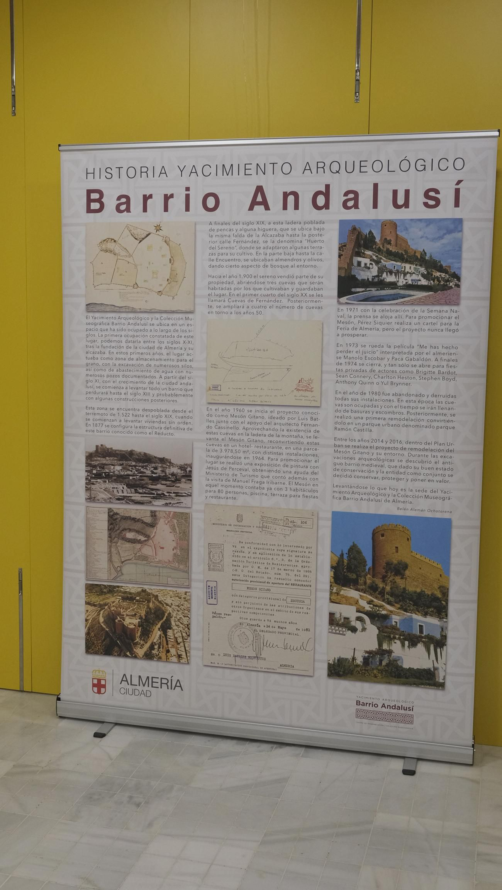 Imágenes del Barrio Andalusí en el Mesón Gitano, Almería