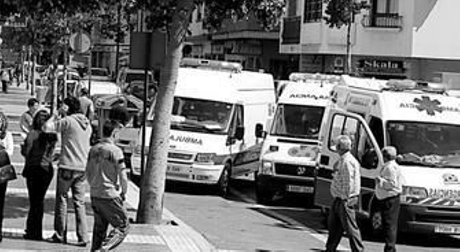 Los efectivos de las asistencias sanitarias no pudieron hacer nada por salvarle la vida a Manuel L.