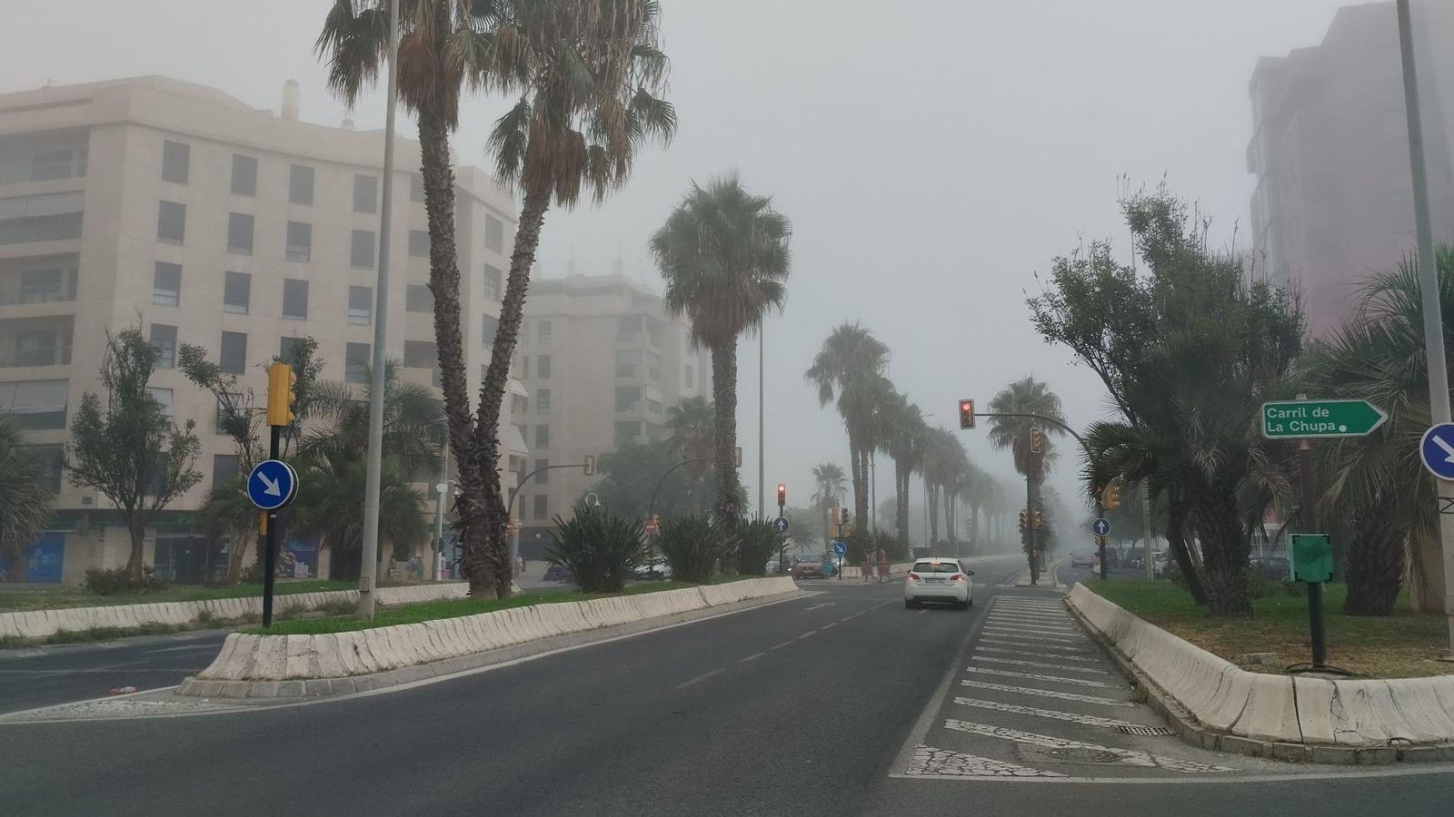 Paseo Marítimo a la altura de la calle Pacíficio con Carril de la Chupa