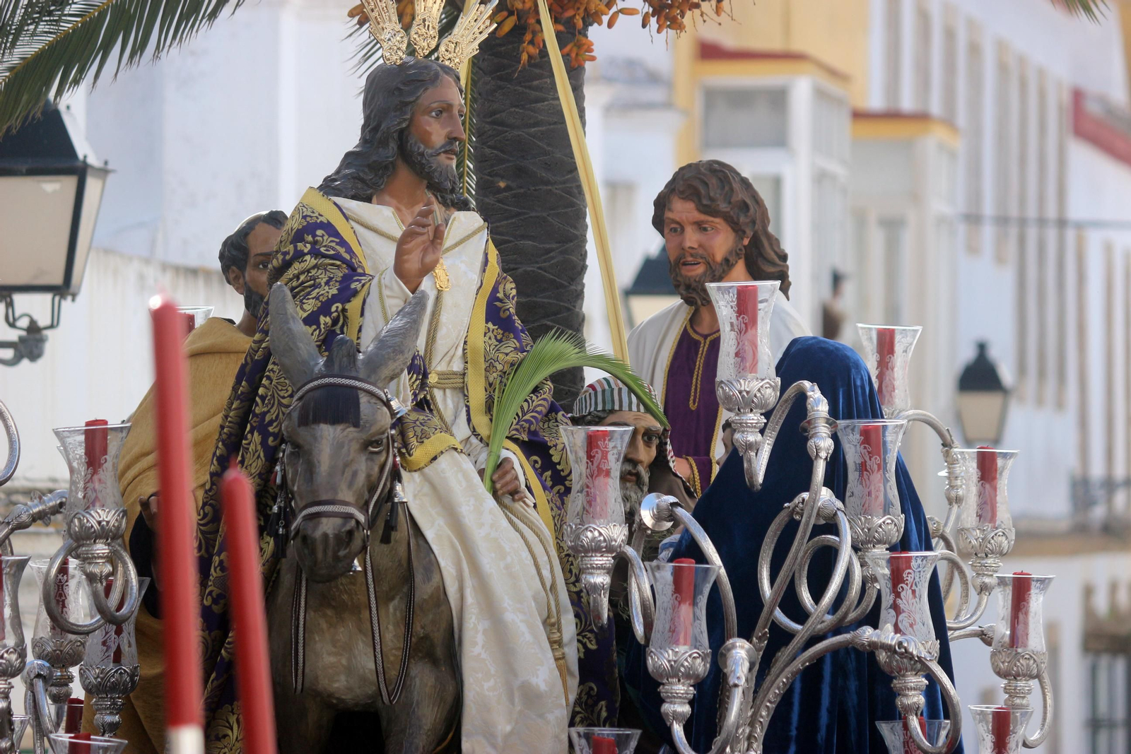 Las imágenes del Domingo de Ramos en Puerto Real