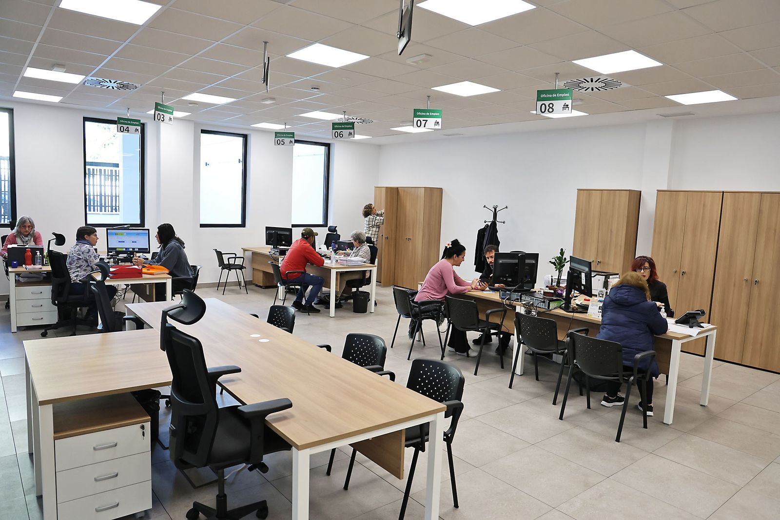 Una oficina del Servicio Andaluz de Empleo