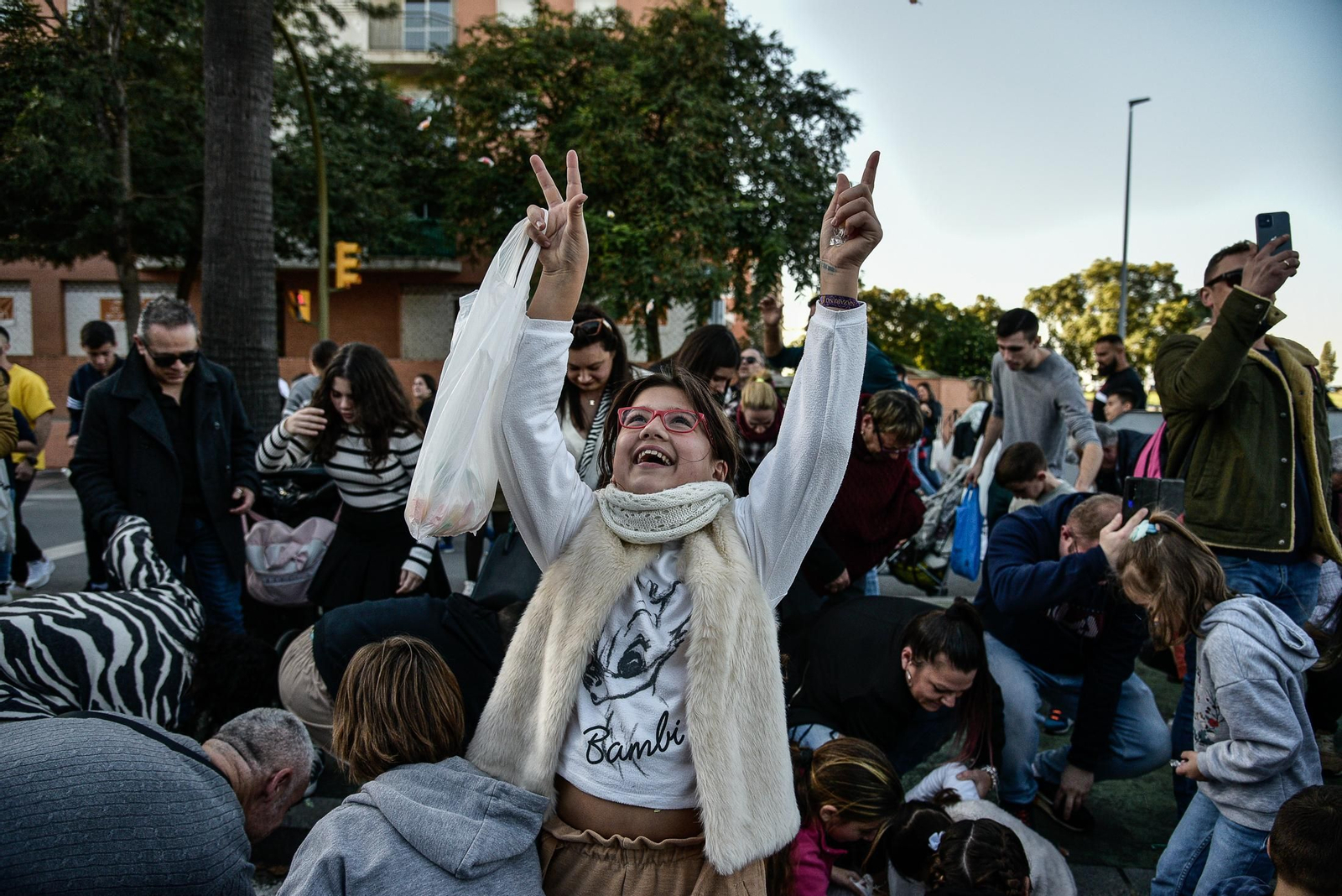 Imágenes del público en las cabalgatas por La Orden, Cardeñas y Las Colonias