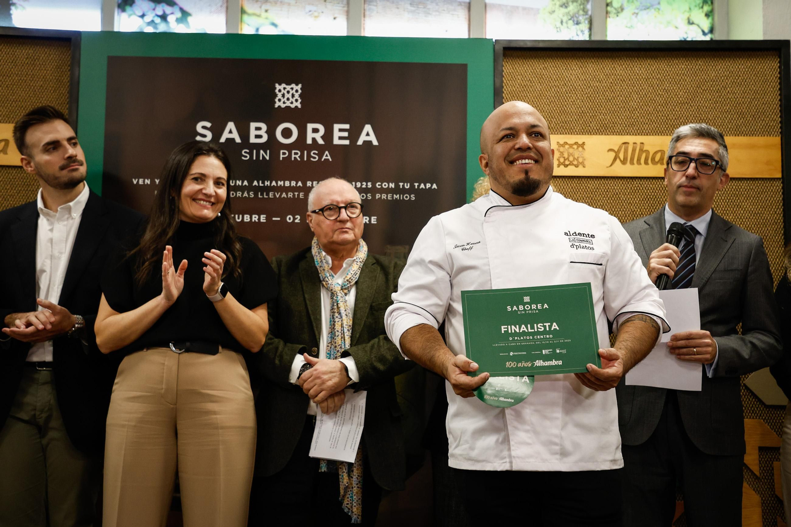Las tapas, los chefs y la gala de premios de Saborea Sin Prisa de Cervezas Alhambra, en imágenes