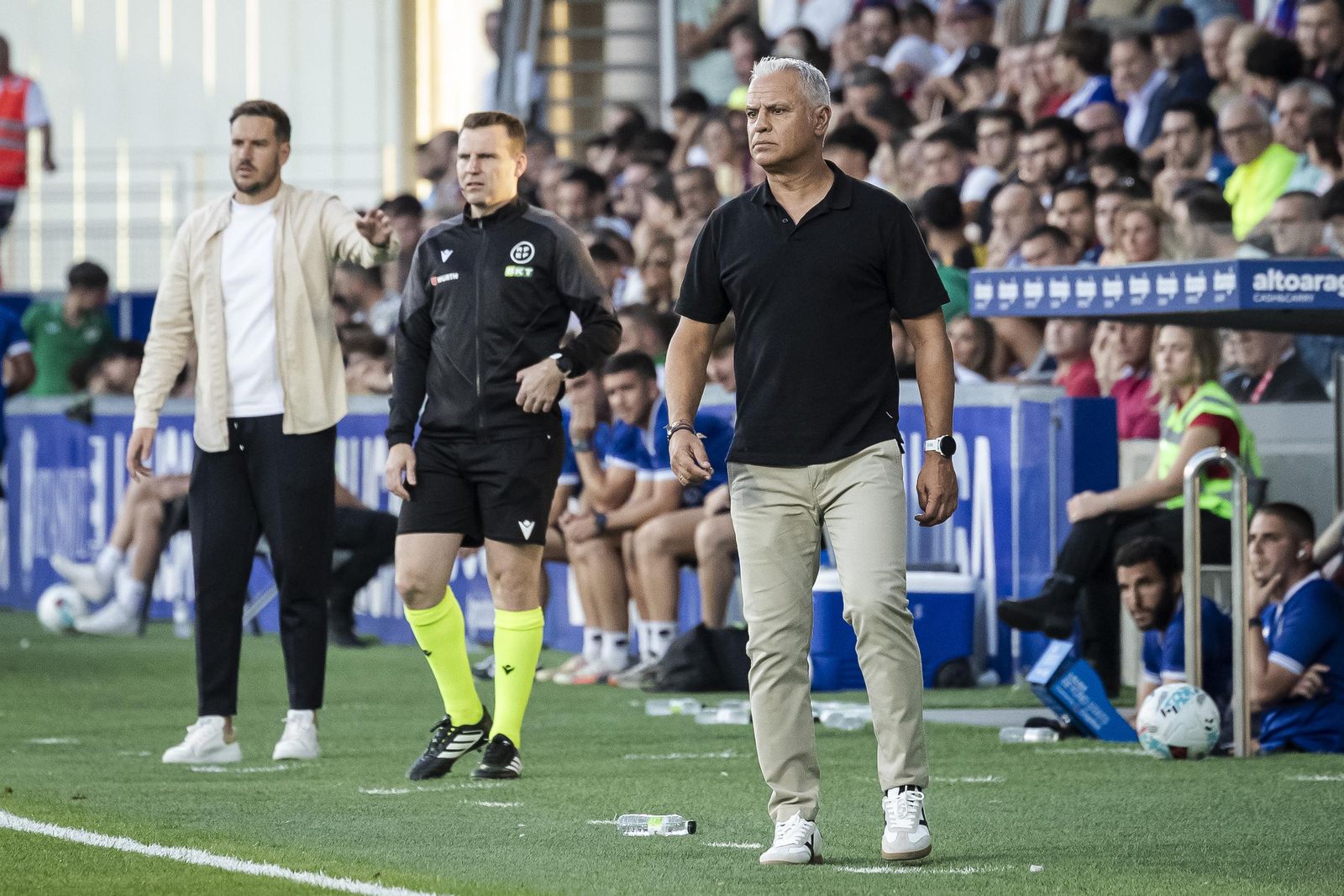 Las fotos del Huesca-Málaga CF