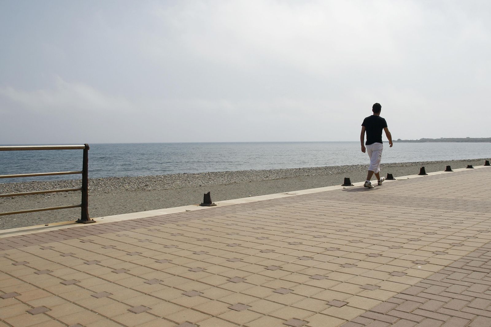 Paseo de la Ribera, donde se produjeron los hechos.