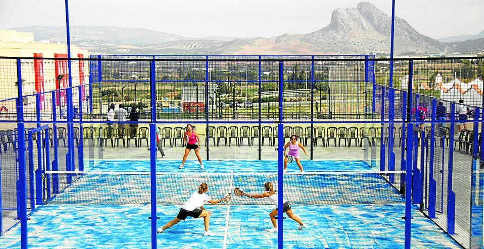 Las instalaciones del club la Quinta fueron presentadas como una de las mayores de Andalucía.