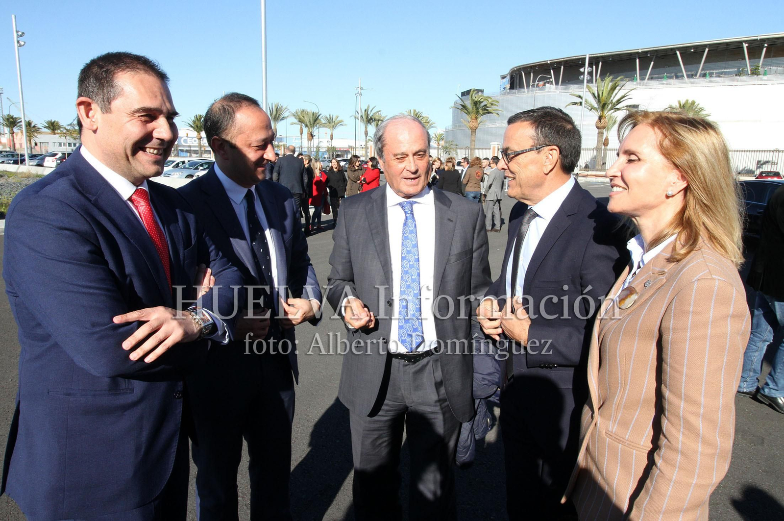 Inauguración de la Nueva Lonja del Puerto de Huelva, en imágenes