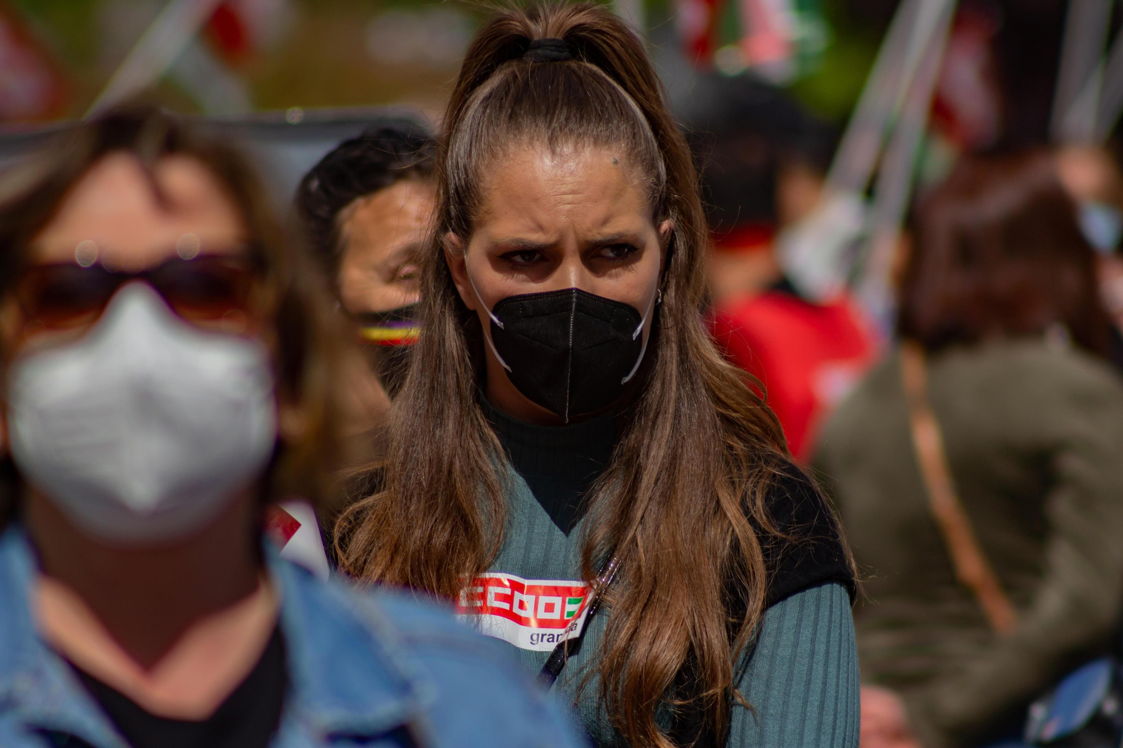 Fotos: Manifestación del 1º de Mayo en Granada