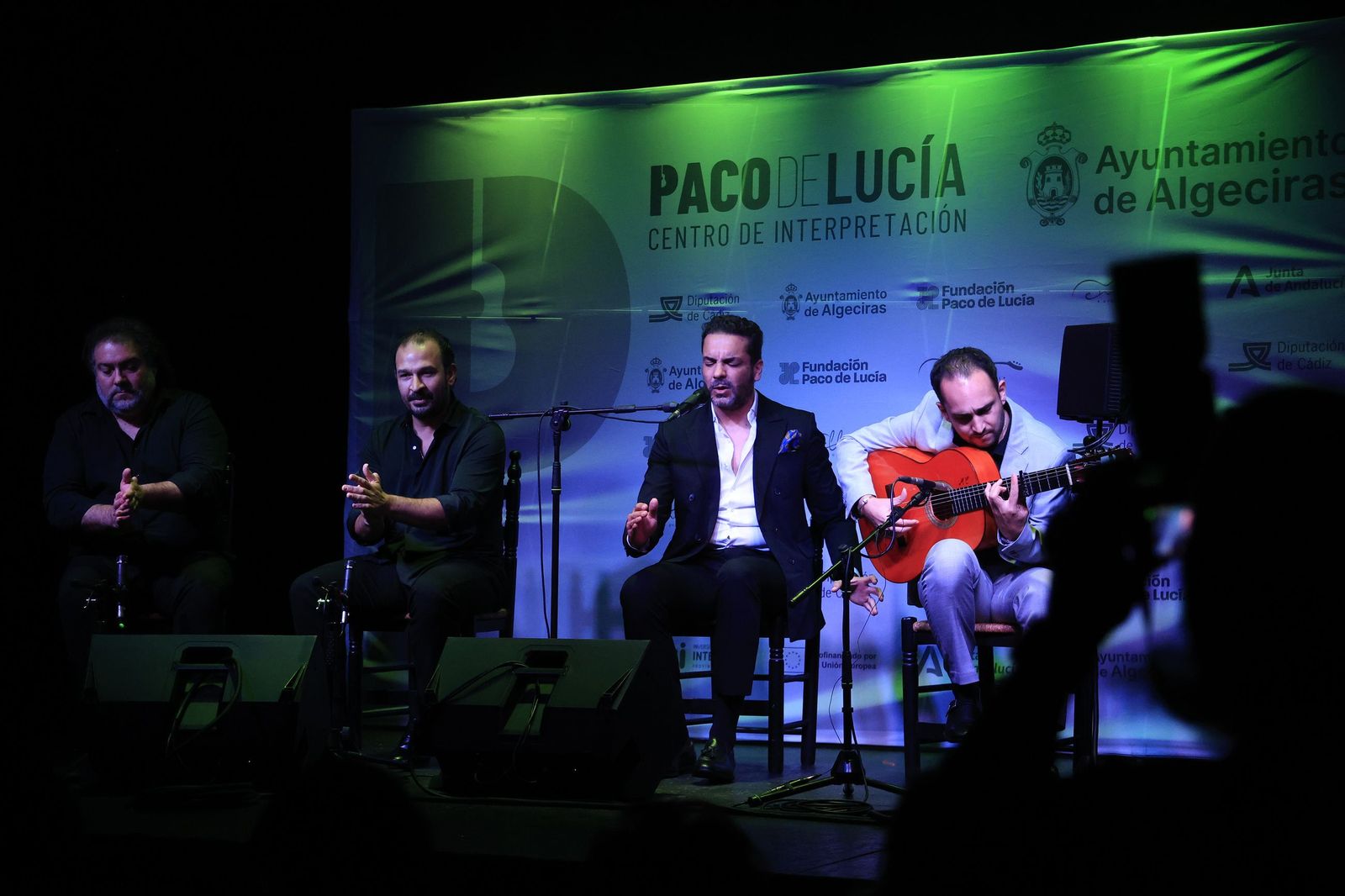 Fotos del recital de cante flamenco de Jesús Méndez en el Centro Paco de Lucía de Algeciras