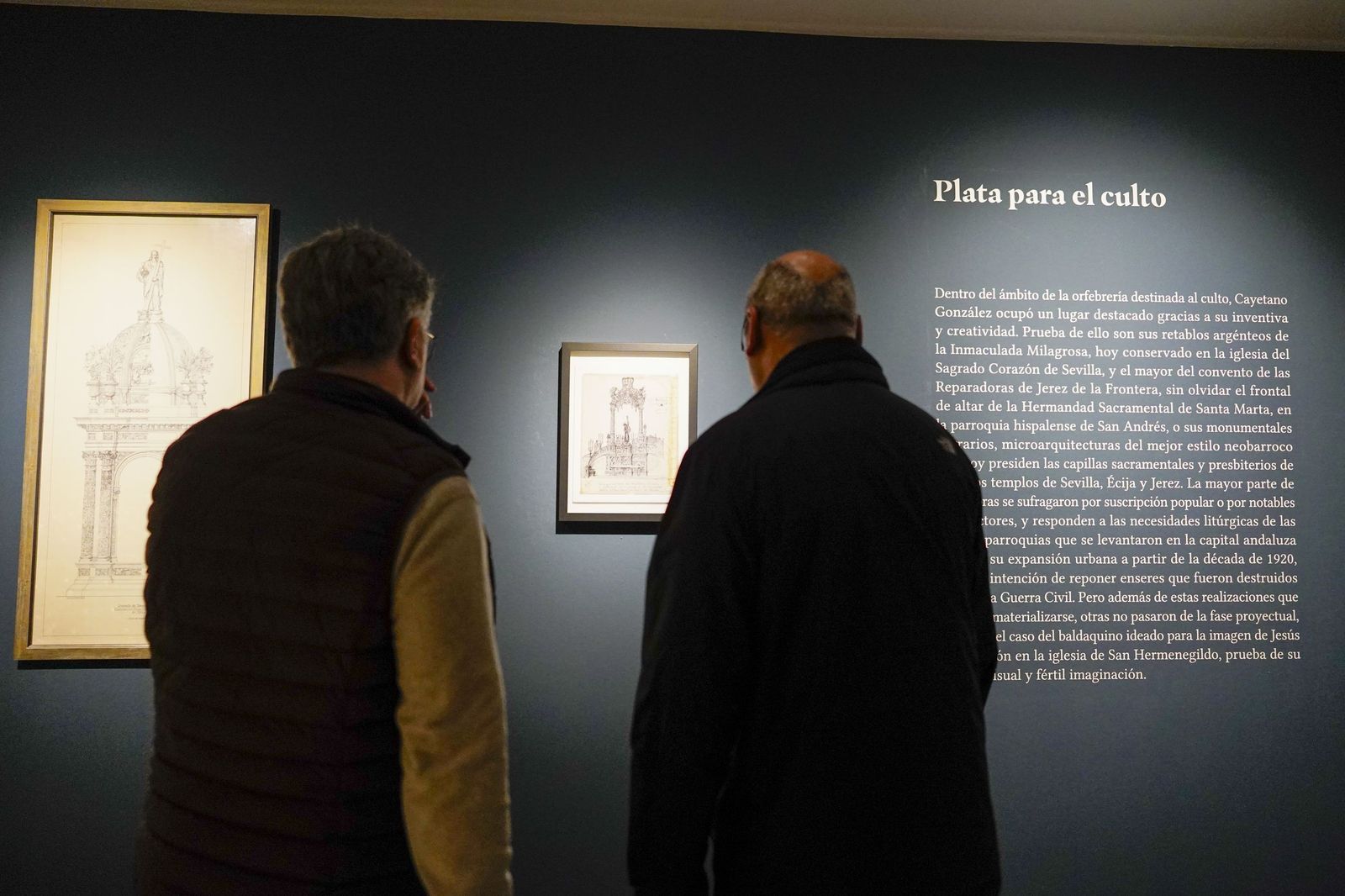La inauguración de la exposición de Cayetano Gonzalez en Fundación Cajasol, todas las fotos