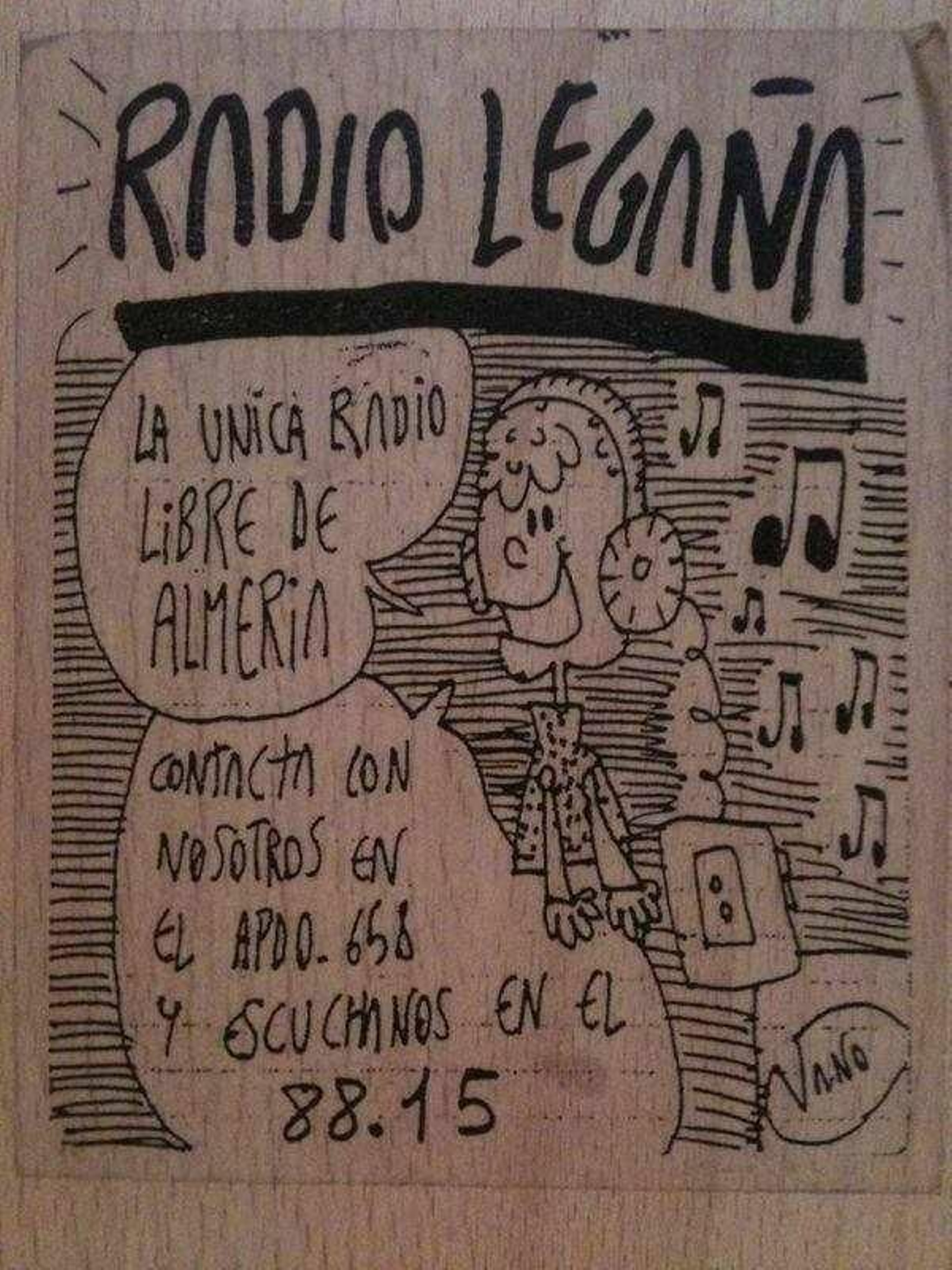 Radio Legaña fue una emisora transgresora.