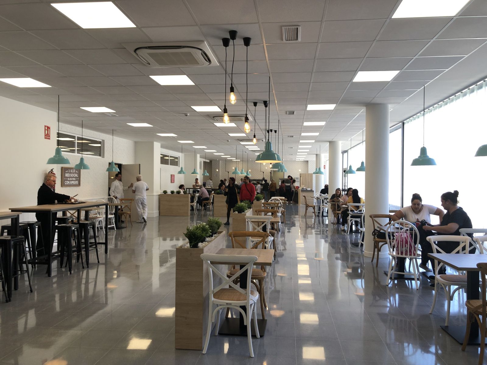 La nueva cafetería del Hospital de La Línea