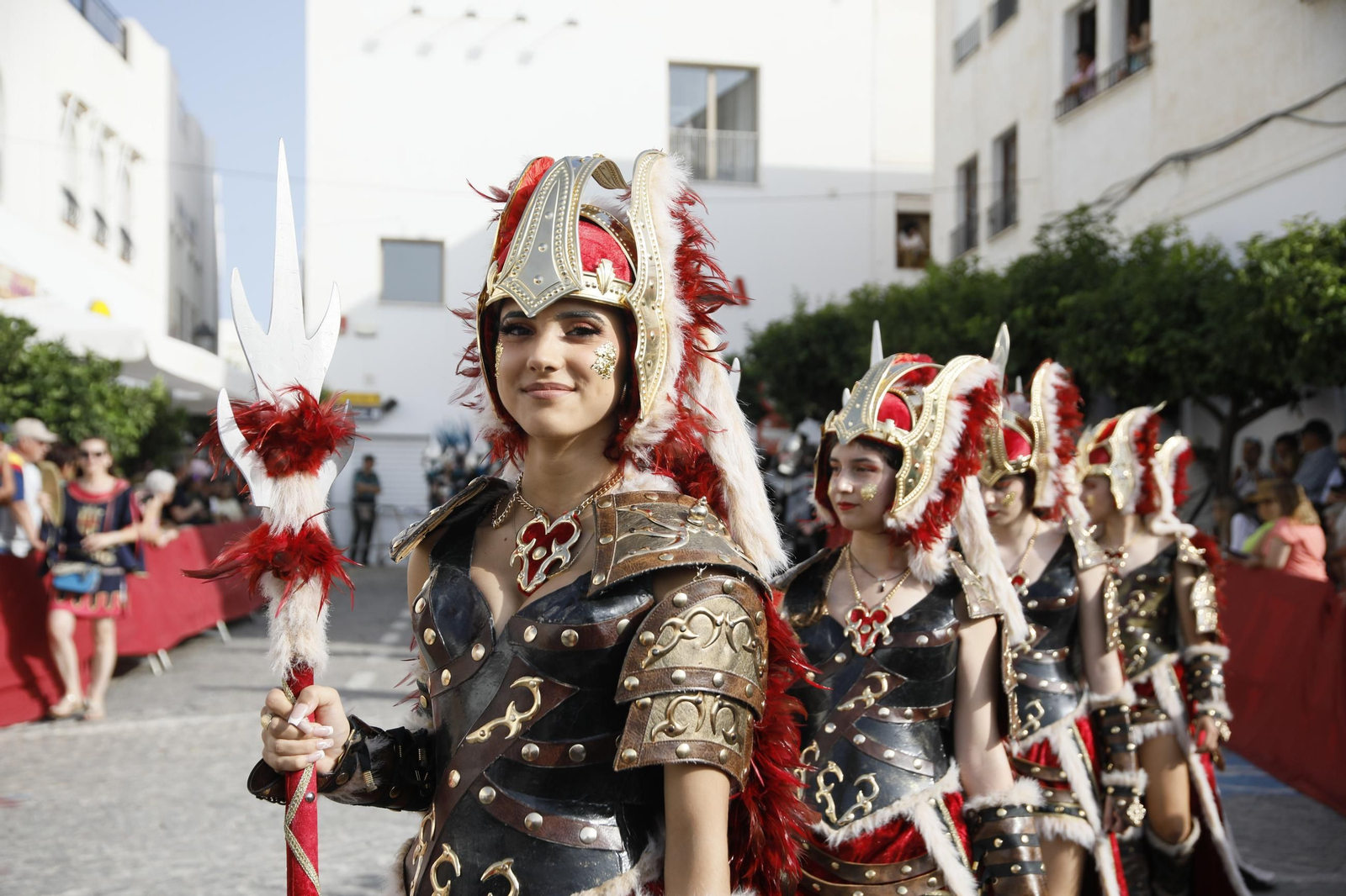 El gran desfile de Moros y Cristianos de Mojácar, en imágenes