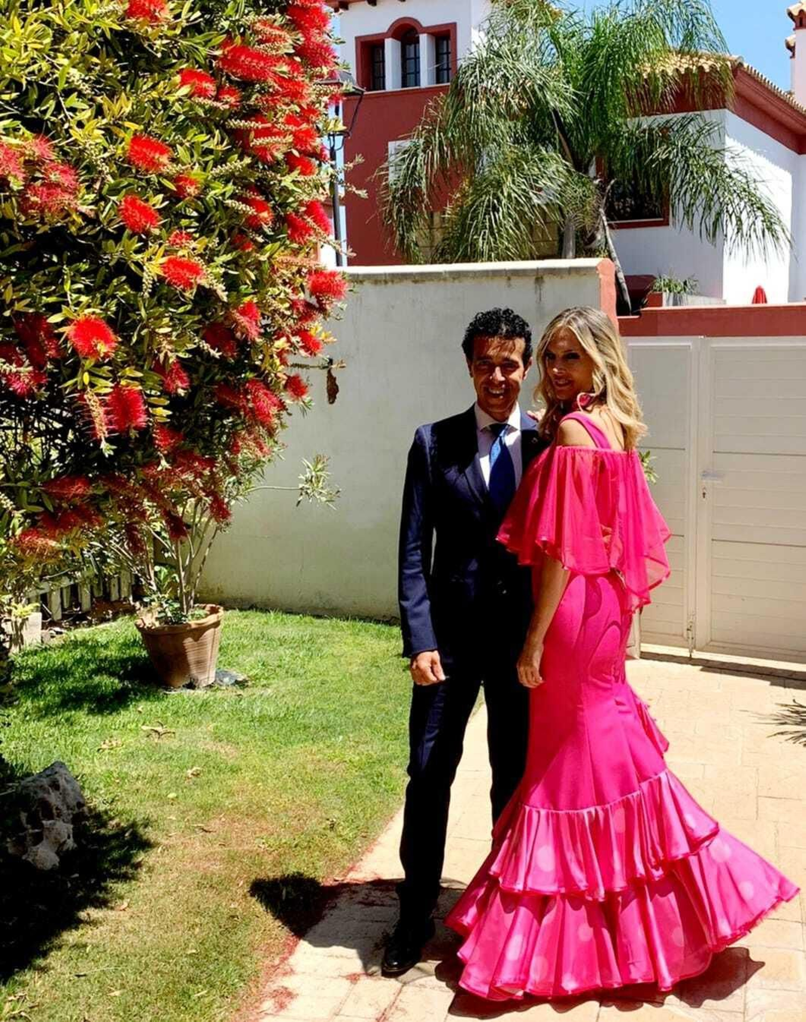 Los diseños de Ángeles Verano lucen en la Feria de Sevilla