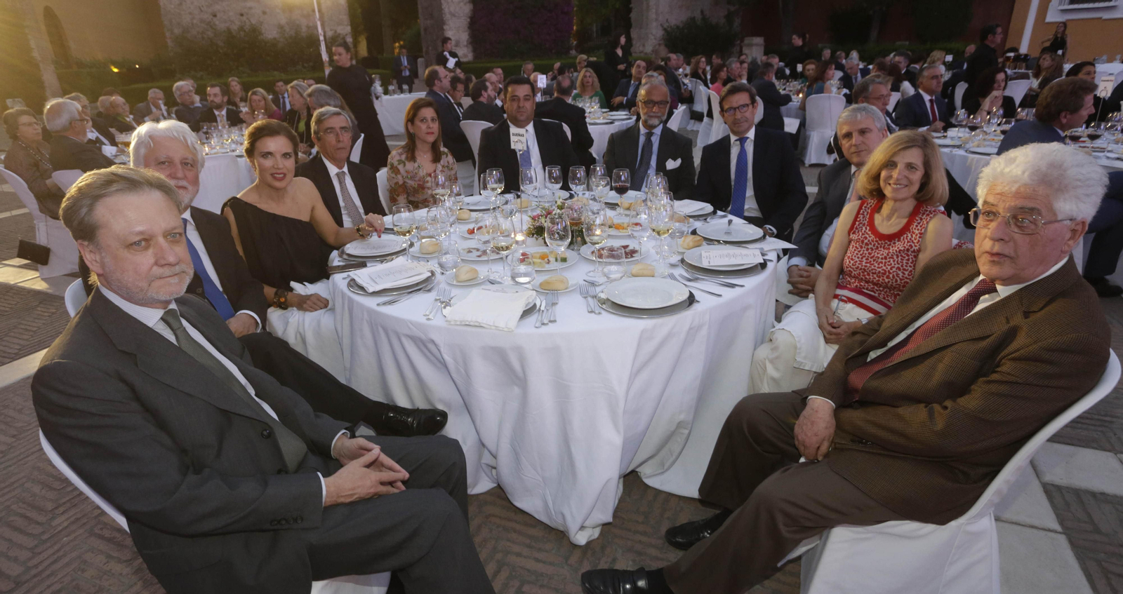 Miguel Ángel de la Rosa, Jesús Castiñeiras, Victoria Herrera, Alfredo Álvarez, Carmen González, Joaquín Santos, José María O'Kean, Jorge Paradela, José López Barneo, Elizabeth Pintado y Enrique Cerdá.