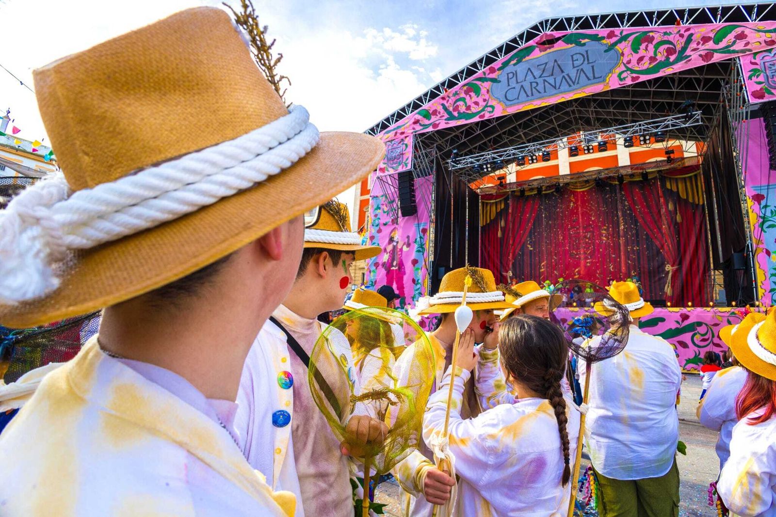 Carnaval para el público infantil en San Fernando, en imágenes